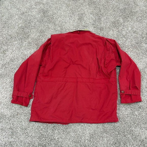 90s J Crew Vintage Red Barn Coat - Picture 5 of 5